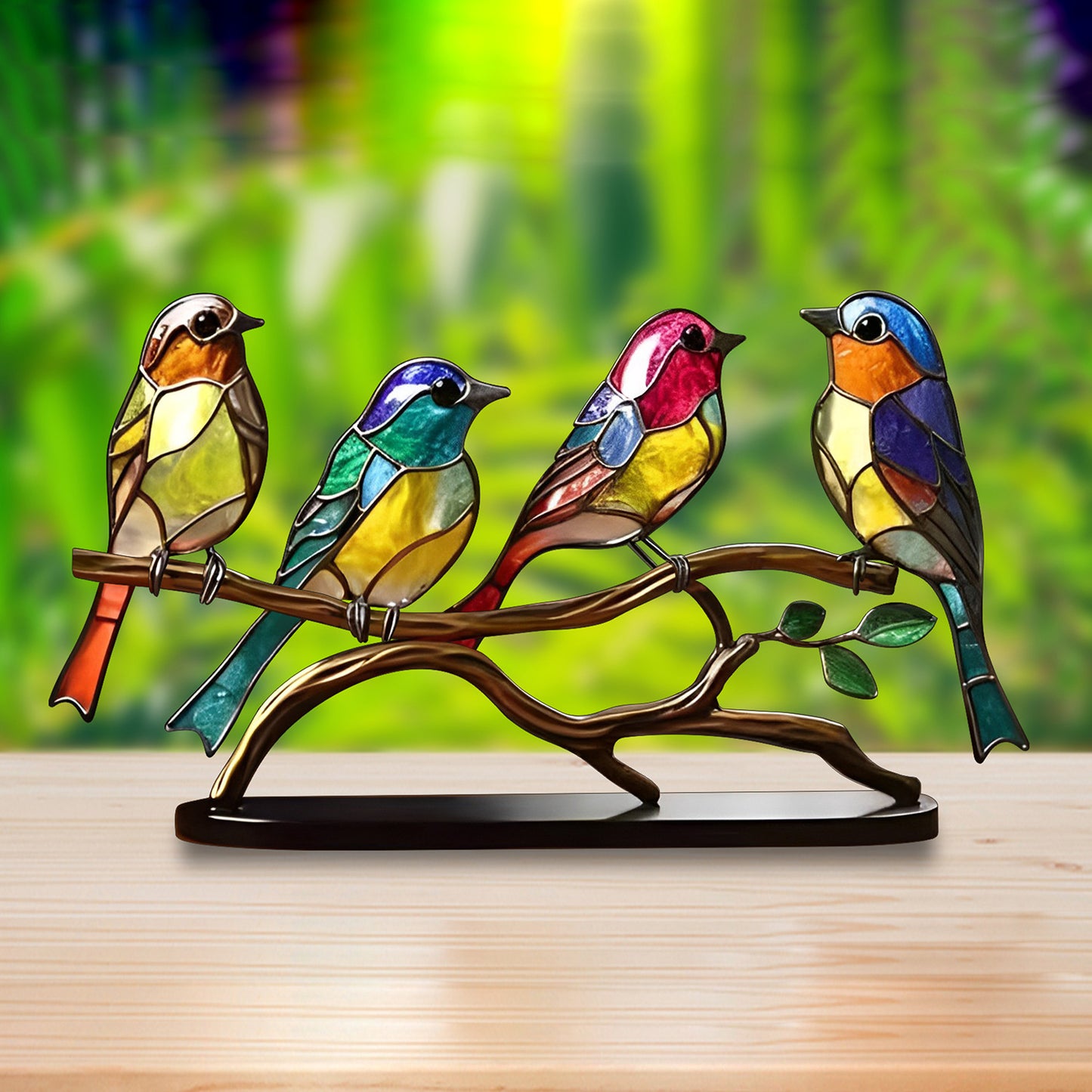 Zibi animal bird ornaments home decoration ornaments flowers bird pendants acrylic home
