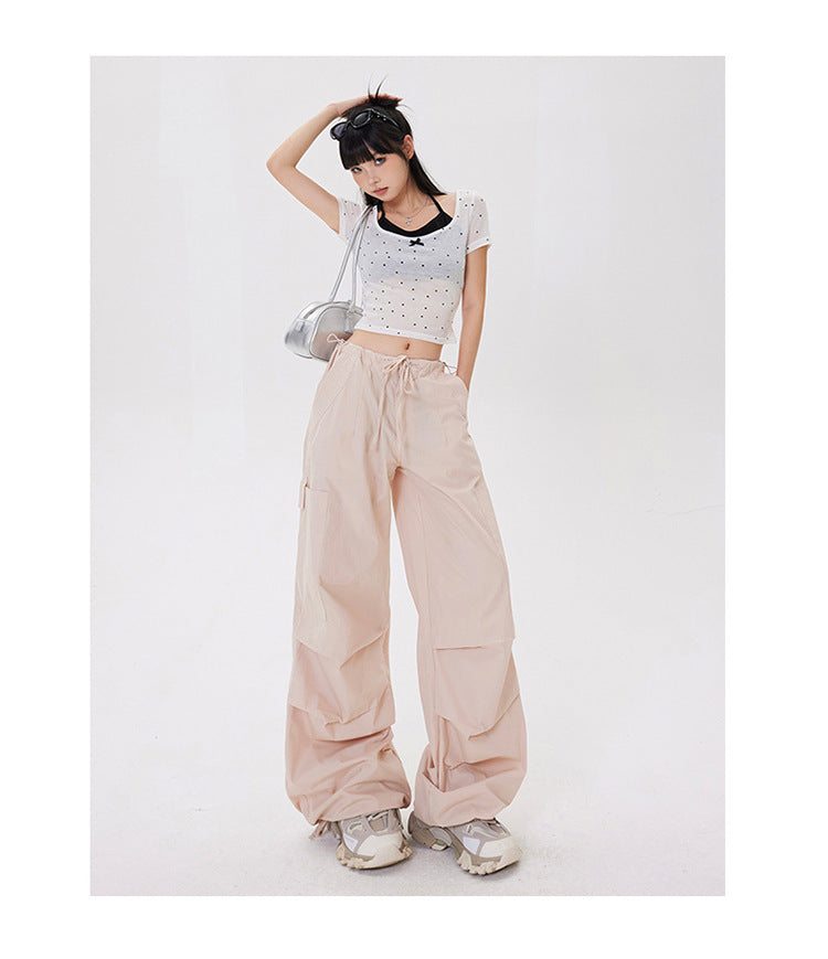 Adjustable Waist Breathable Pants