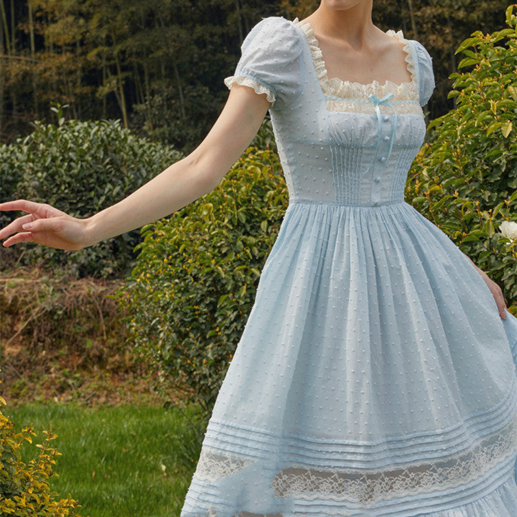 Women's Fashion Summer Casual French Vintage Dresses