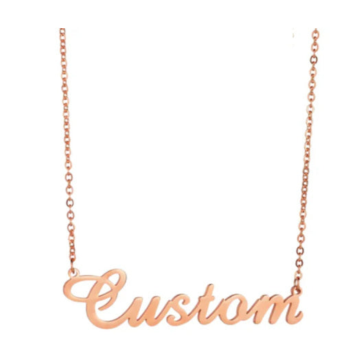Stainless Steel Customized Necklace