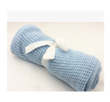 Babydecken Superweiche Häkel-Baumwolle