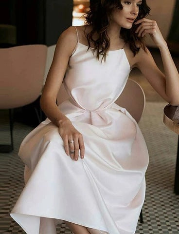 White Elegant Evening Dresses