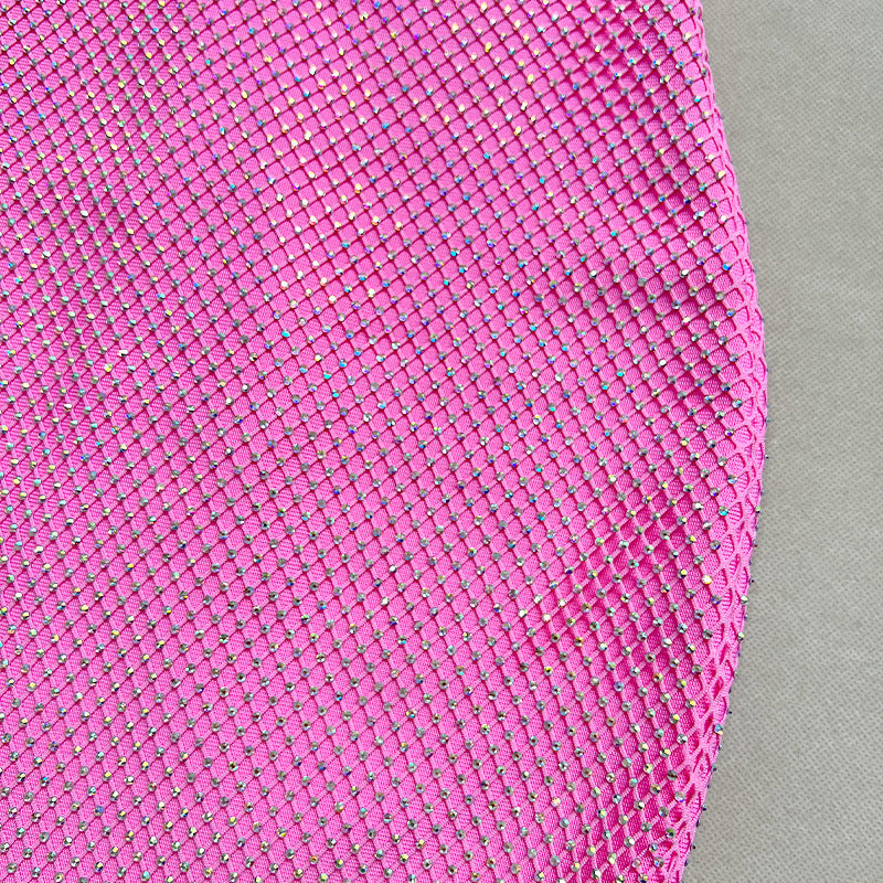 Pink Glittery Tube top Dress