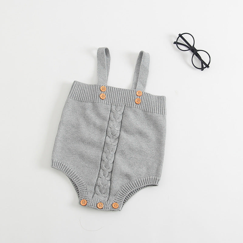 Gestrickte Baby-Strampler