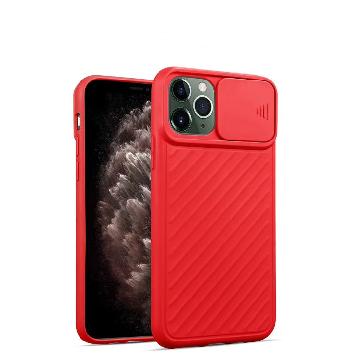 Slide Camera Lens Protector Phone Case