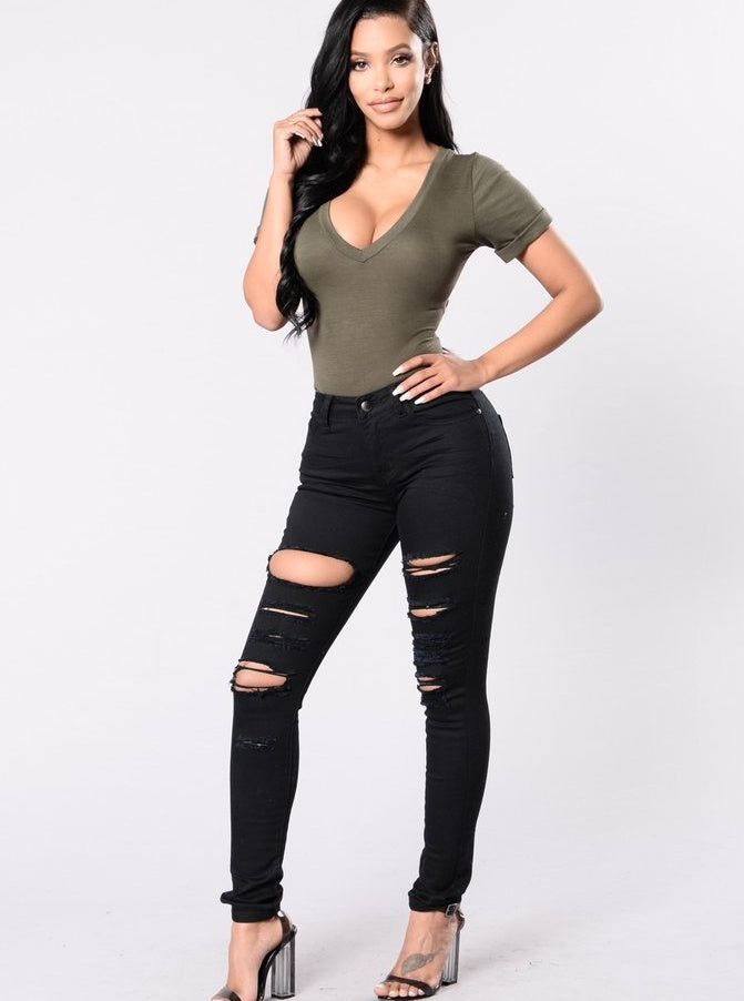 Sexy Ripped Jeans