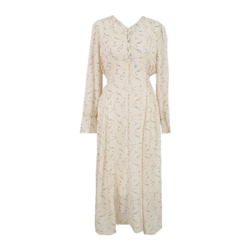Floral Chiffon Long Sleeves