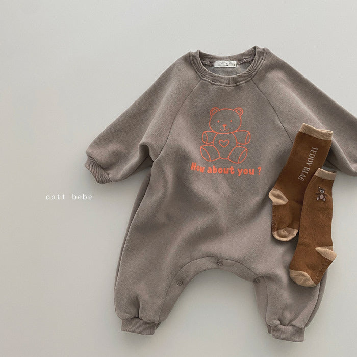Langarm-Overall für Babys. Kleidung
