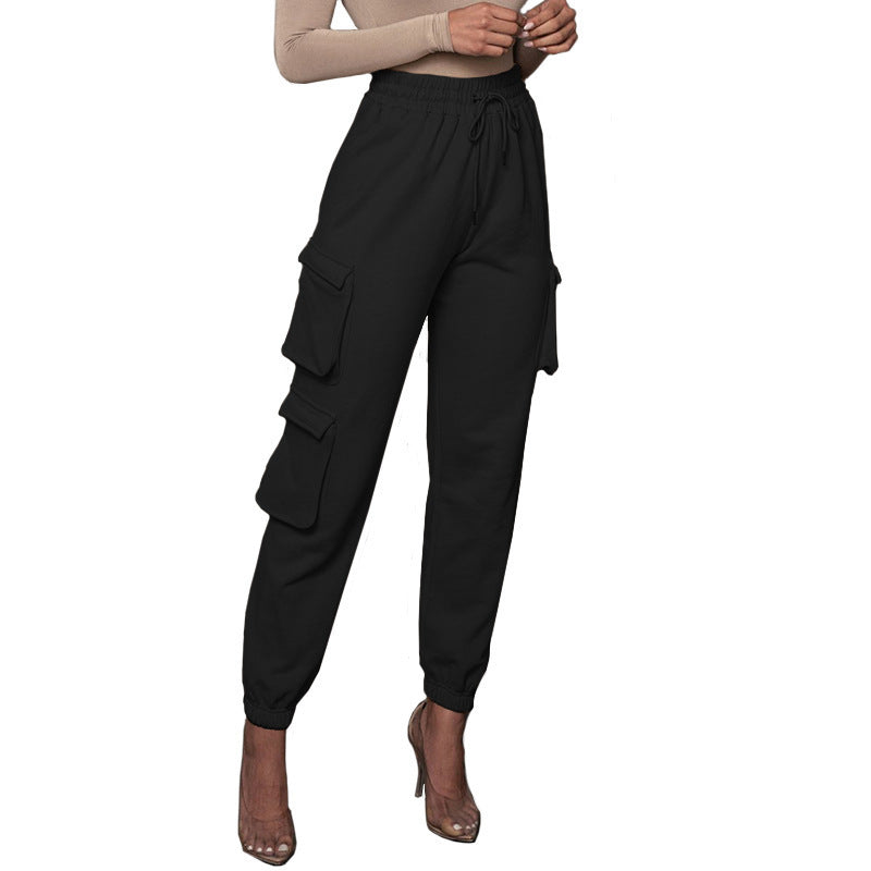 Feminine Cargo Sweatpants