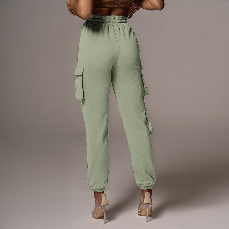 Feminine Cargo Sweatpants
