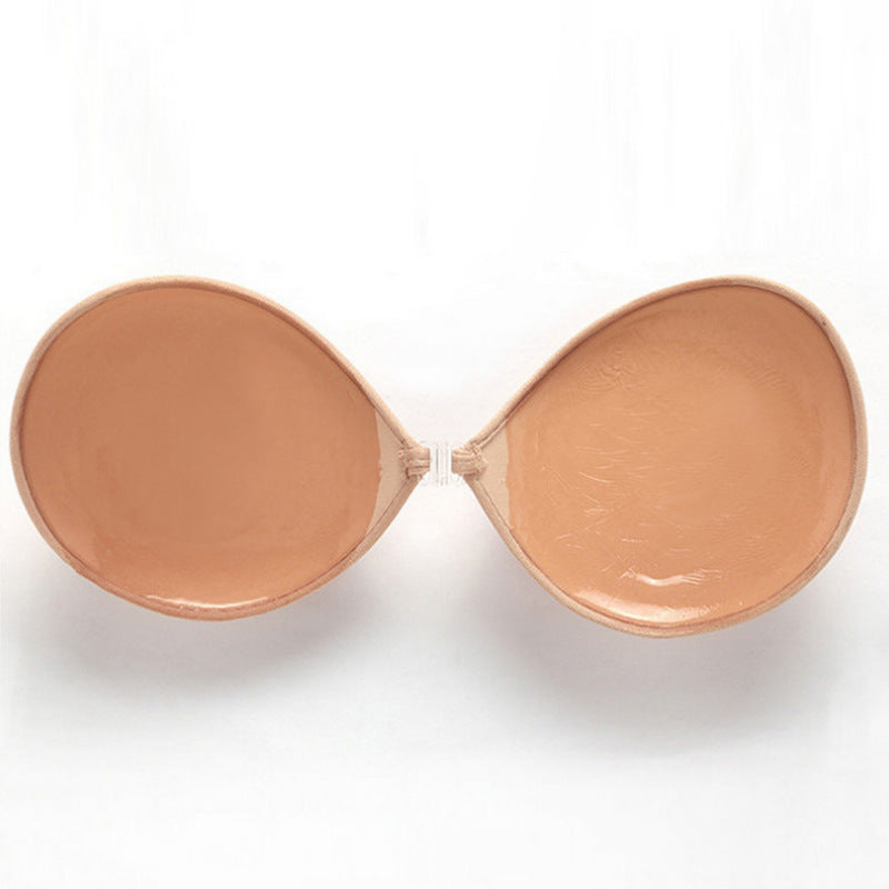 Sujetador push up de silicona invisible, sin tirantes y sin costuras, transpirable