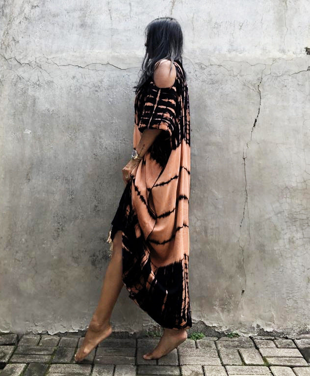 Beach Cover-up Off Shoulder Vacation Dress