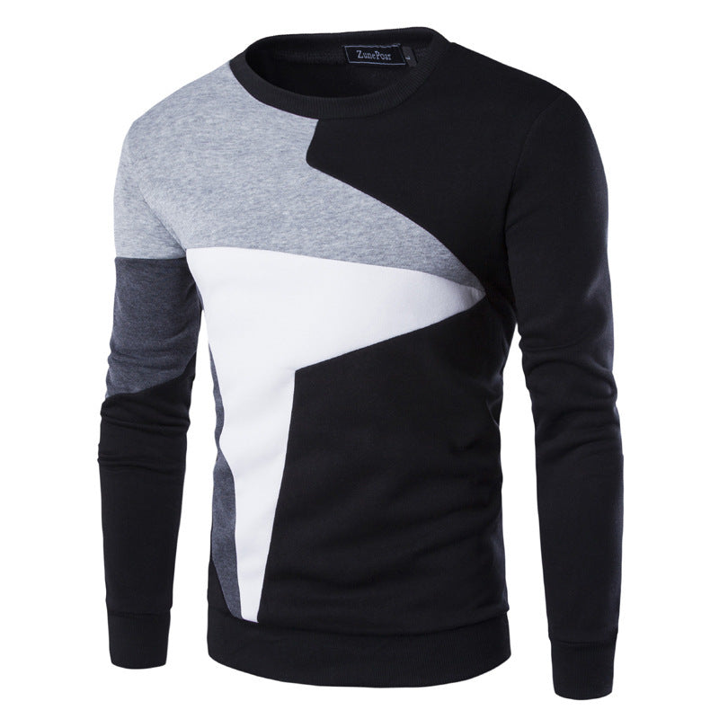 Printed Casual O-Neck Men Sweaters Pullovers