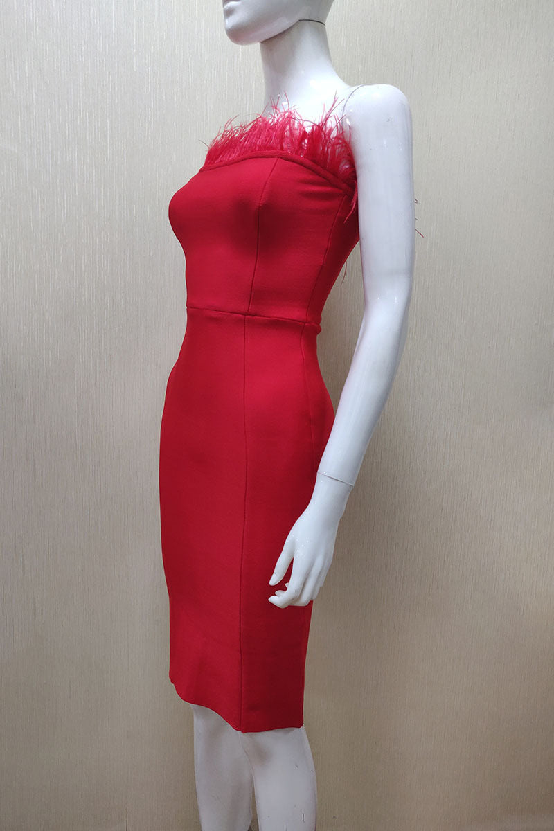 Tube Top Cocktail Dress