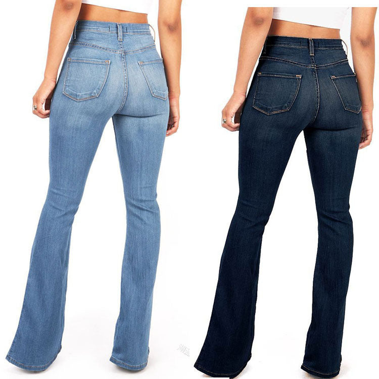 Skinny Jeans Flare Pants