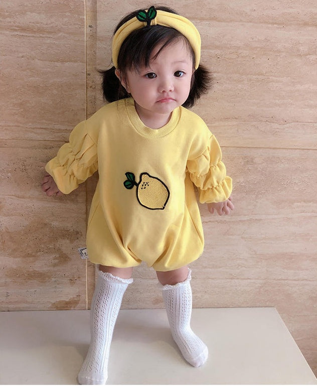 Baby-Overall mit Rüschenärmeln