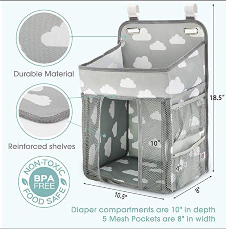 Tragbarer Babybett-Organizer