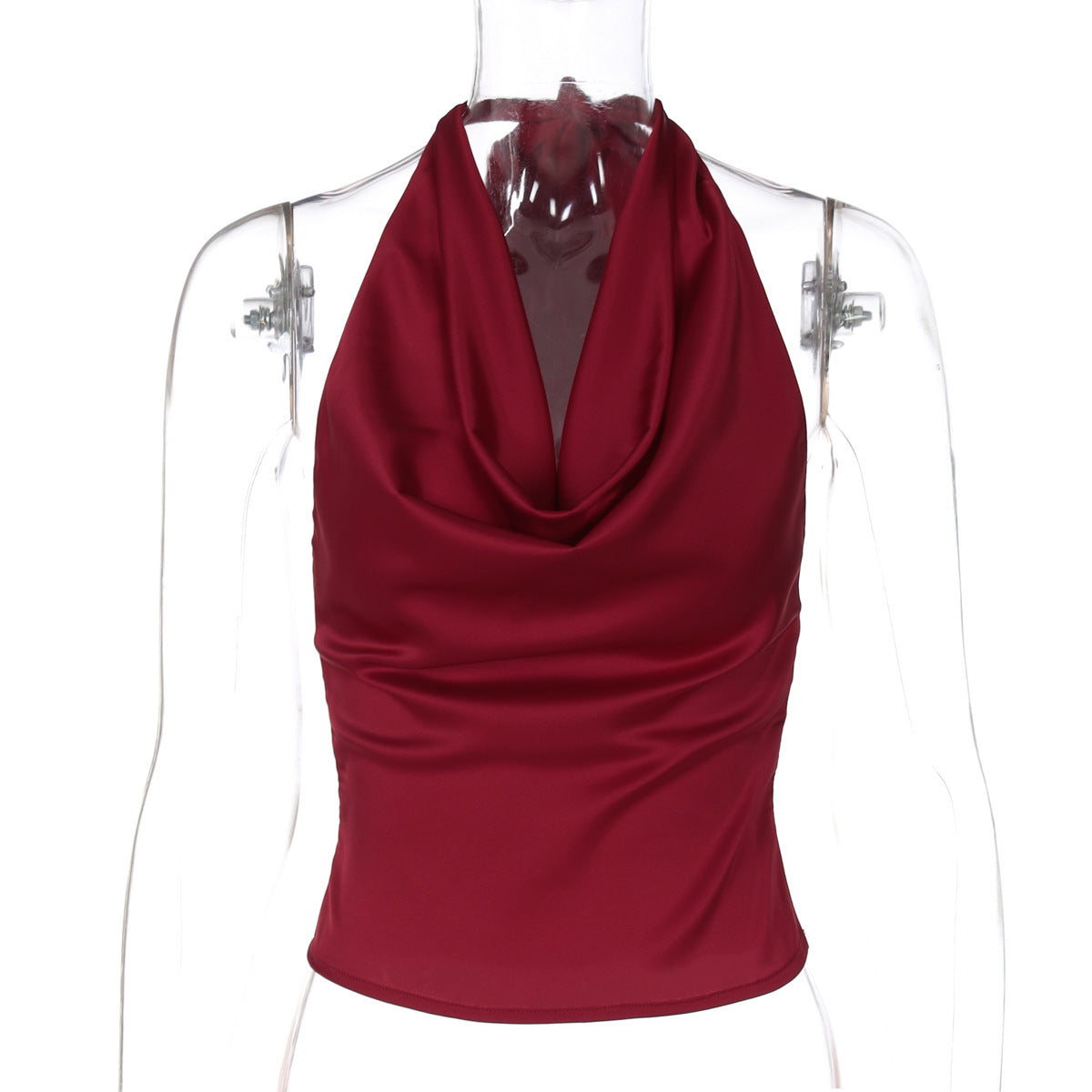 Women's Halter Backless Tied Top