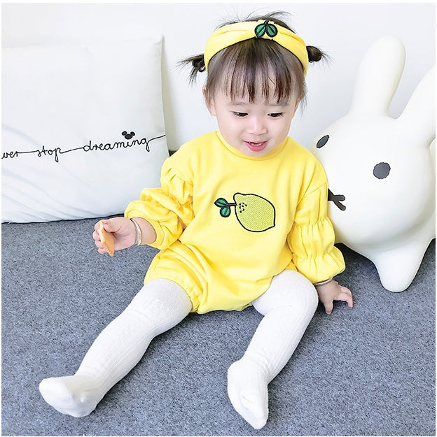 Baby-Overall mit Rüschenärmeln