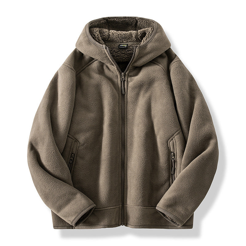 Neue Polarfleecejacke für Herren im Herbst und Winter