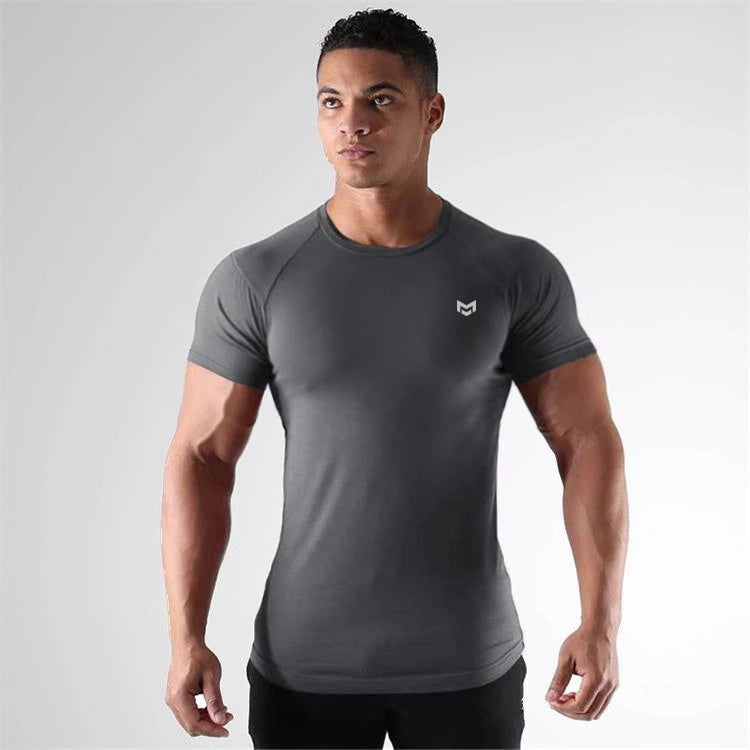 Kurzärmliges T-Shirt fürs Fitnessstudio, schnelltrocknende Kleidung zum Laufen