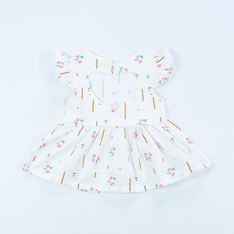 Kleid mit Blumenmuster für Baby (Mädchen)