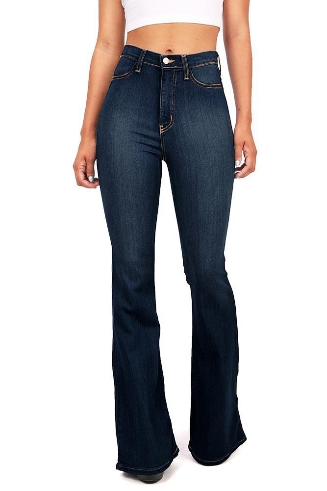 Skinny Jeans Flare Pants