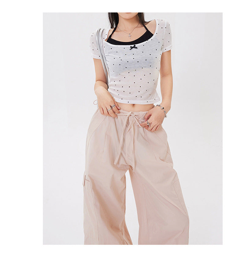 Adjustable Waist Breathable Pants