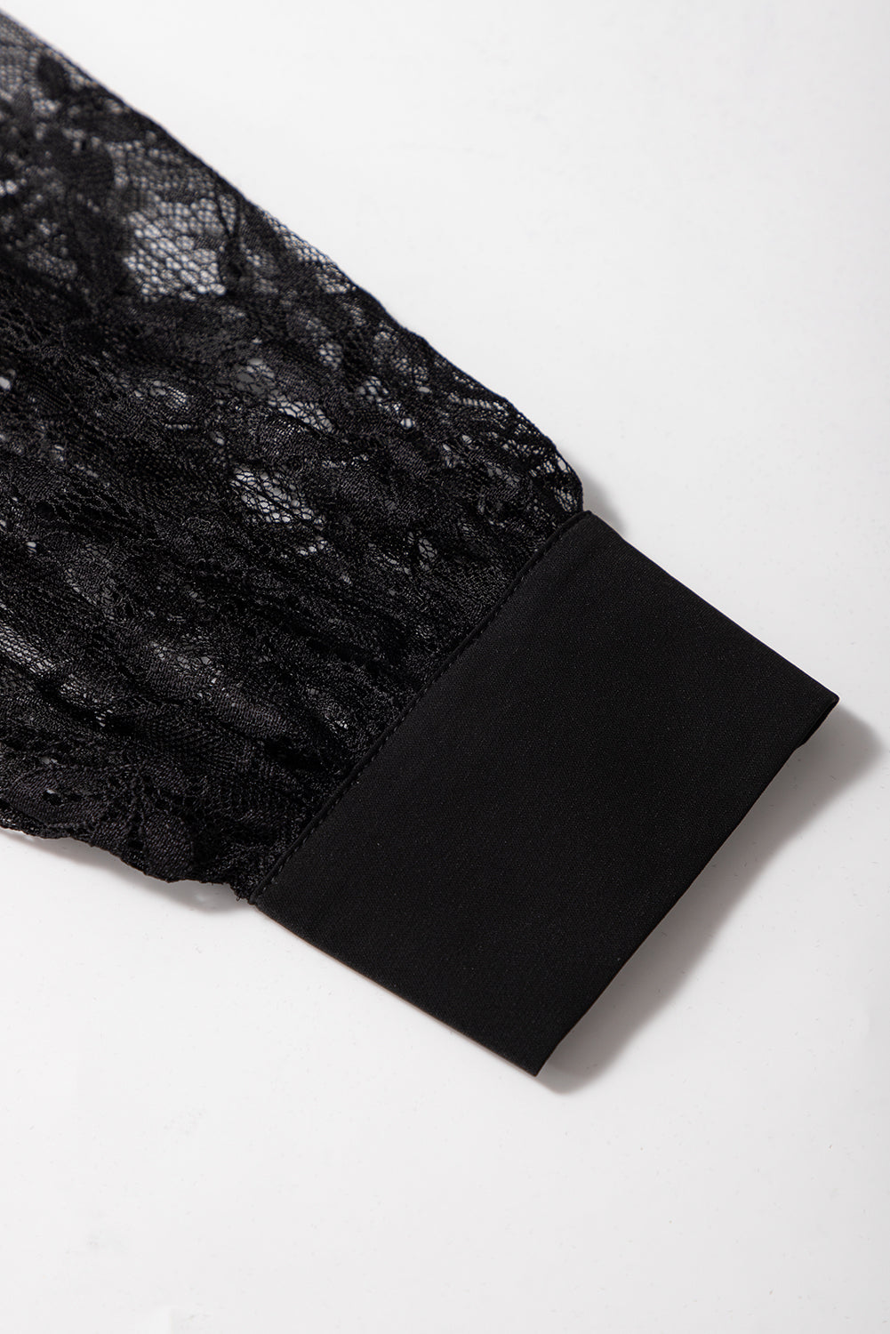 Blusa de manga negra