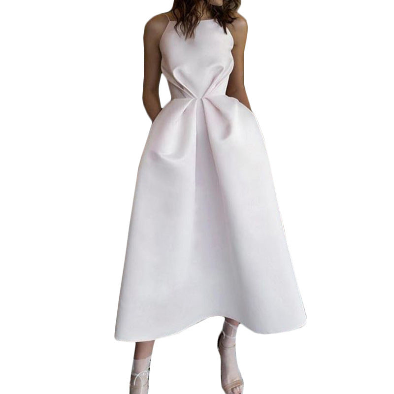 White Elegant Evening Dresses