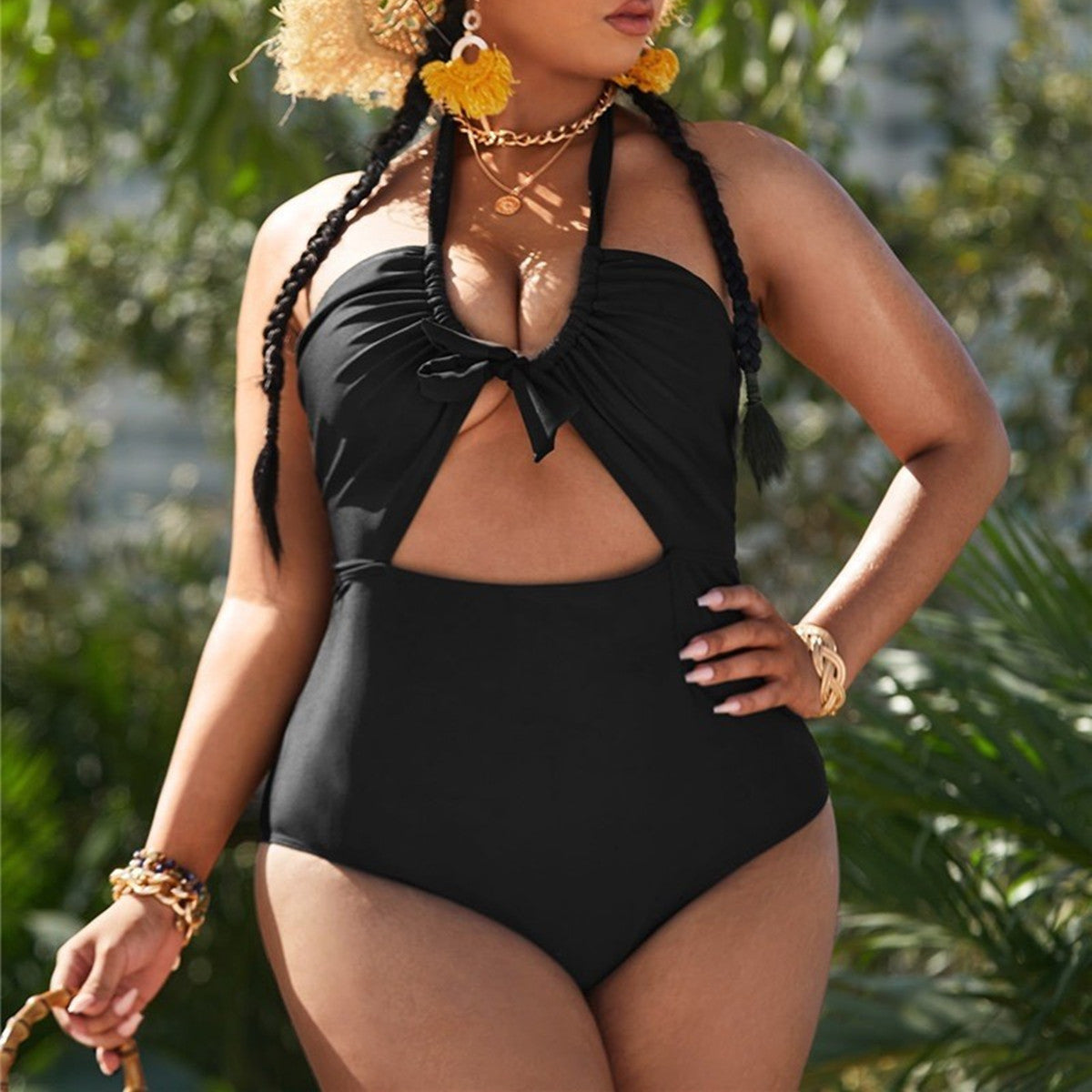 Plus Size Swimsuit One Piece Swimwear