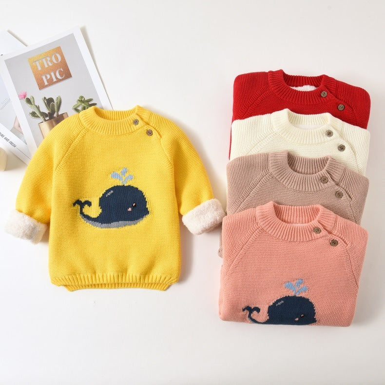 Ropa cálida de peluche para bebé