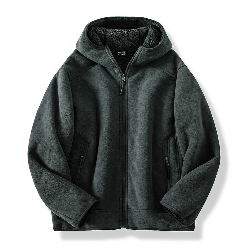 Neue Polarfleecejacke für Herren im Herbst und Winter