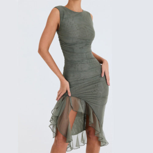 Vestido sin mangas estilo