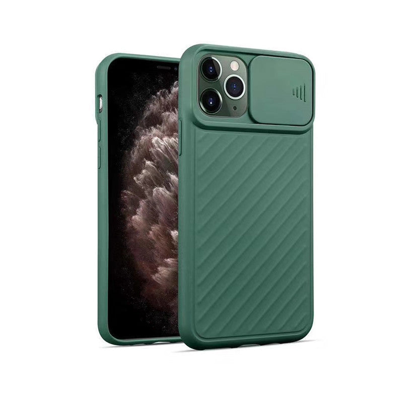 Slide Camera Lens Protector Phone Case
