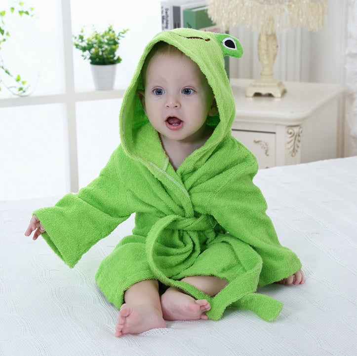 Babybademäntel mit niedlichen Tiermotiven