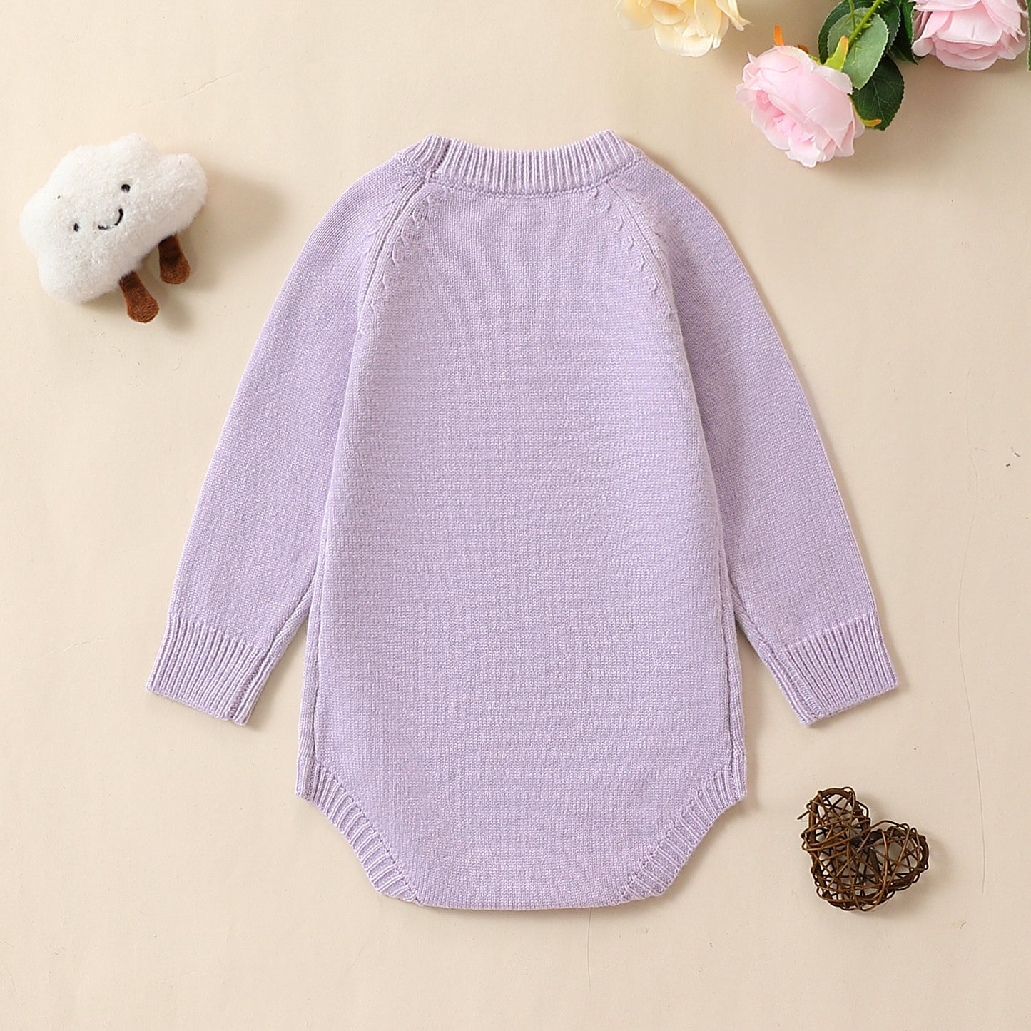 Lavendel Babykleidung