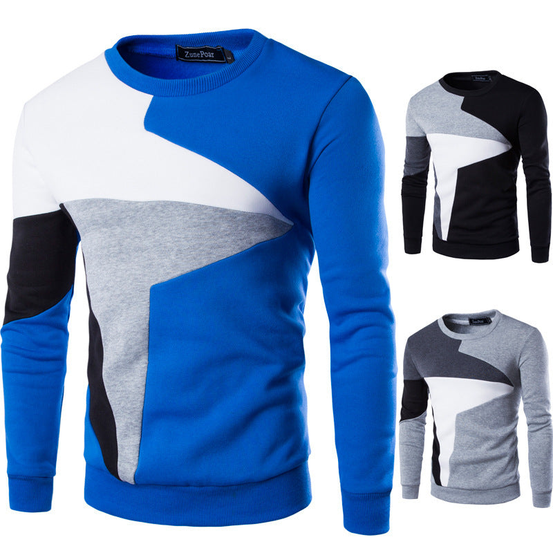 Printed Casual O-Neck Men Sweaters Pullovers