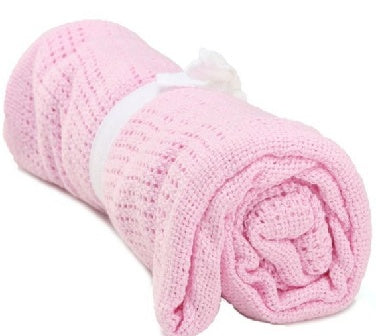 Babydecken Superweiche Häkel-Baumwolle