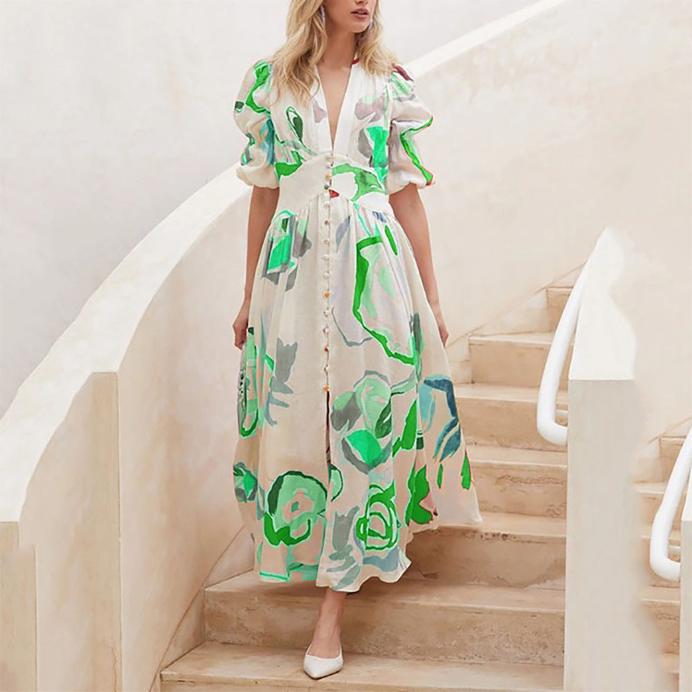 Summer Short Sleeve Dress
