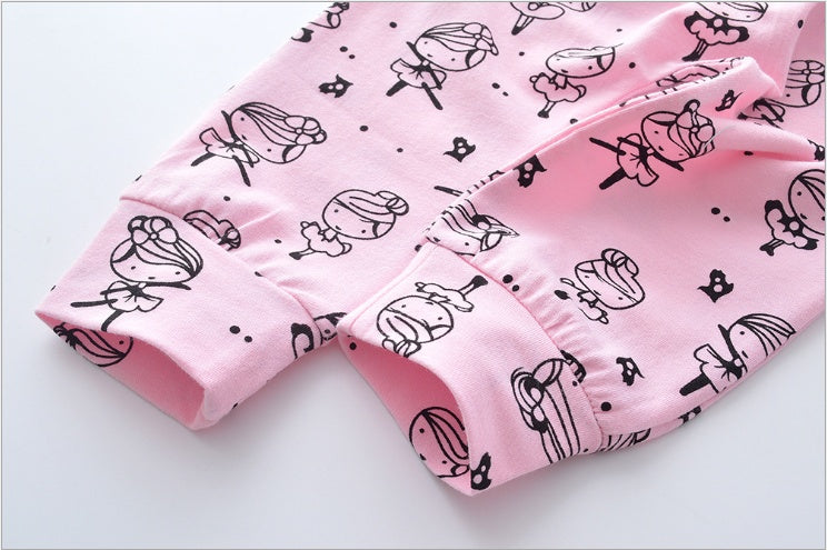 Conjunto de camiseta, pantalones y diadema para niña de papá