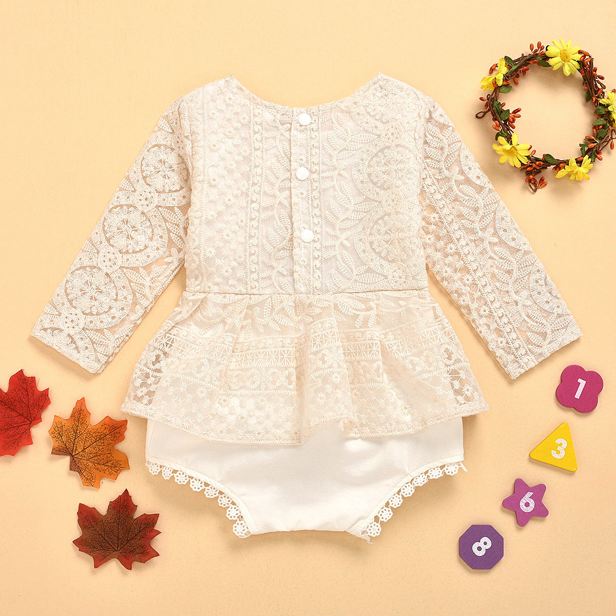 Baby-Overall aus Spitze