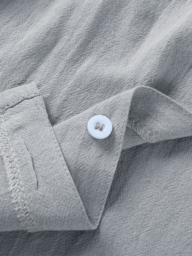 Casual Button Down Shirt Beach Clothing