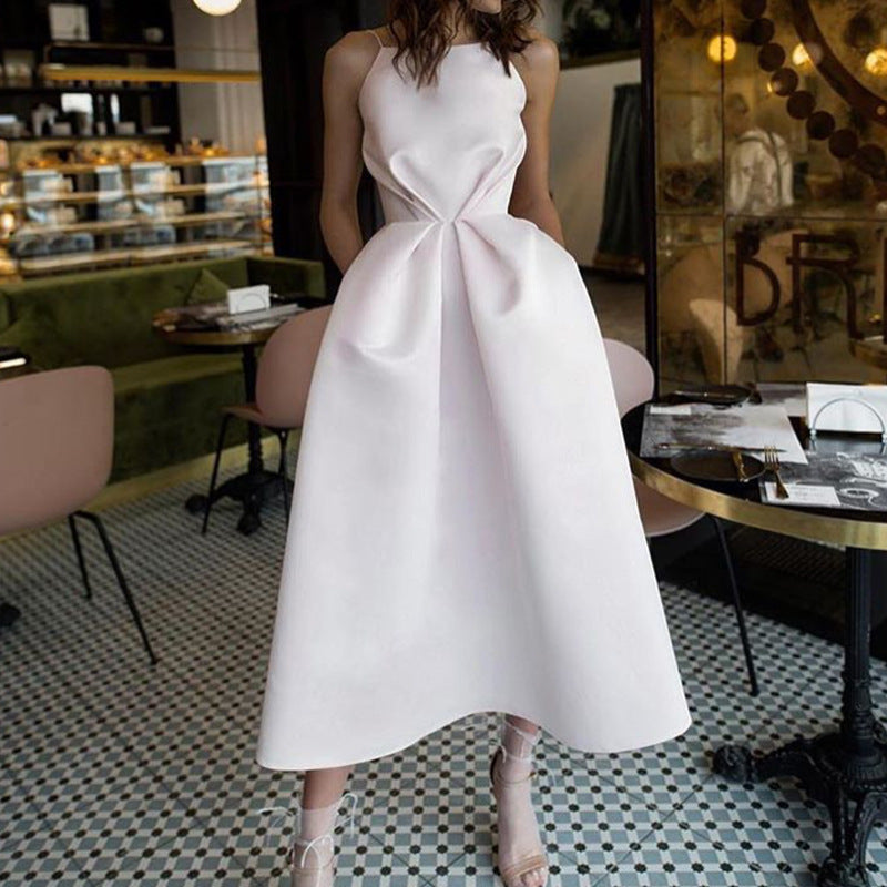 White Elegant Evening Dresses