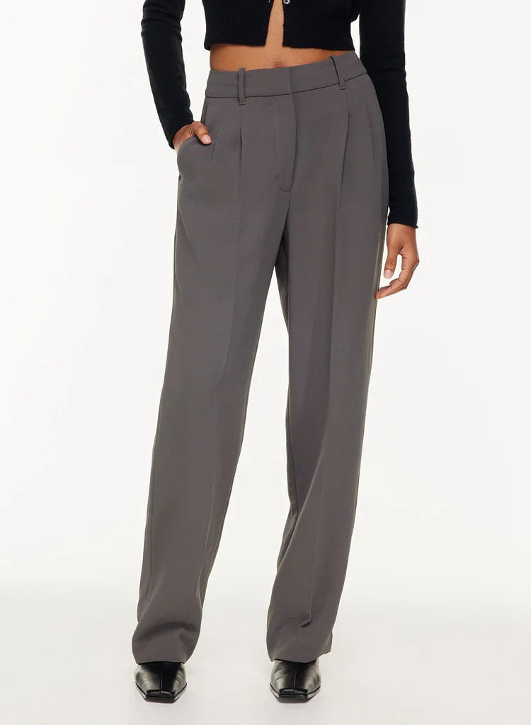 Freizeithose mit hoher Taille