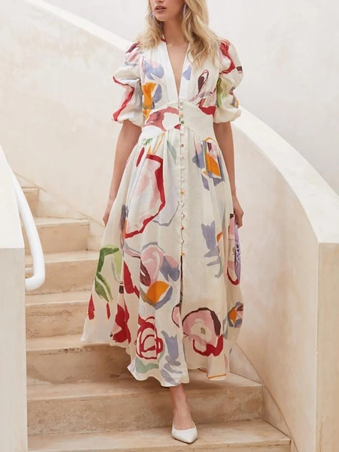 Summer Short Sleeve Dress