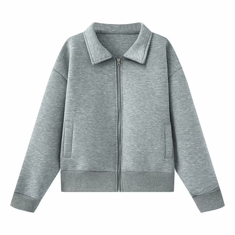 Autumn diving suit fabric effect pilot jacket jacket baseball suit for women