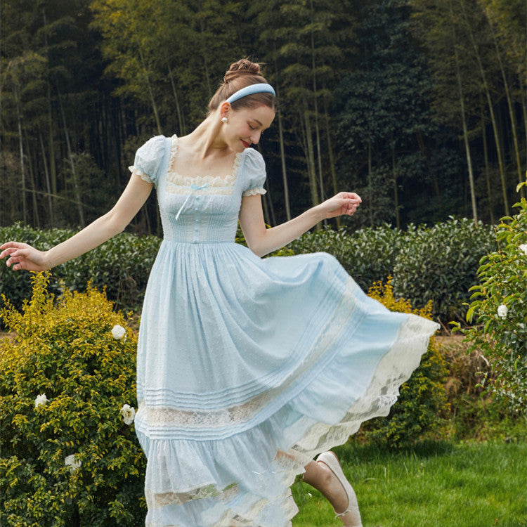 Women's Fashion Summer Casual French Vintage Dresses