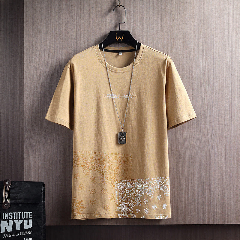Short-sleeved Loose Bottoming Shirts