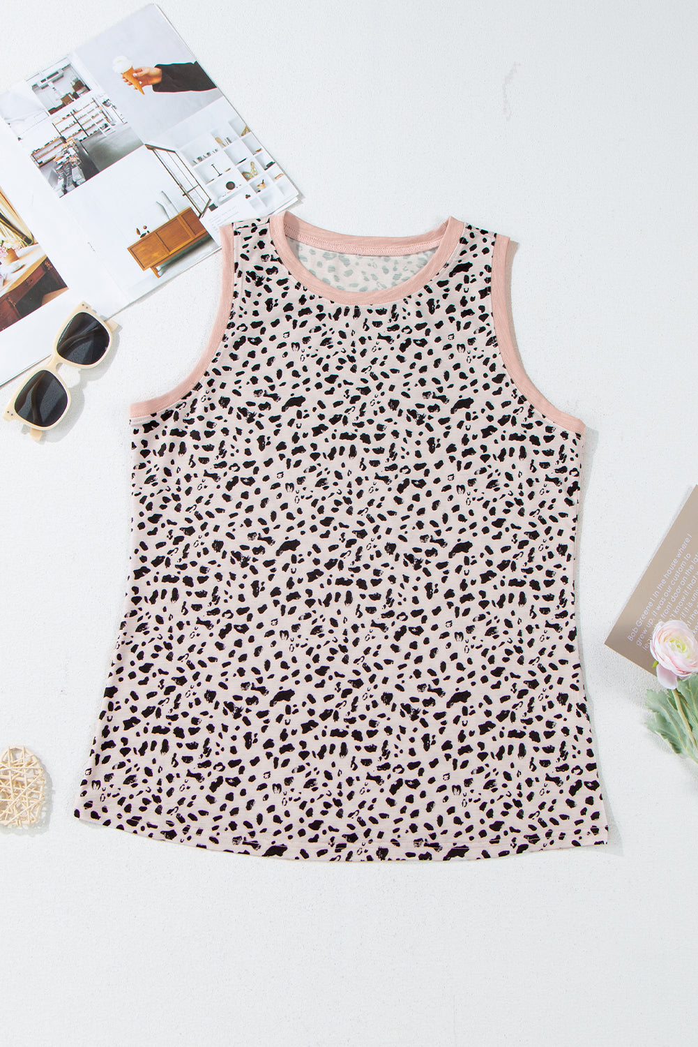 Tanktop mit Leopardenmuster
